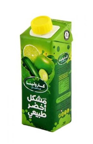 كارولينا مشكل اخضر 250 مل