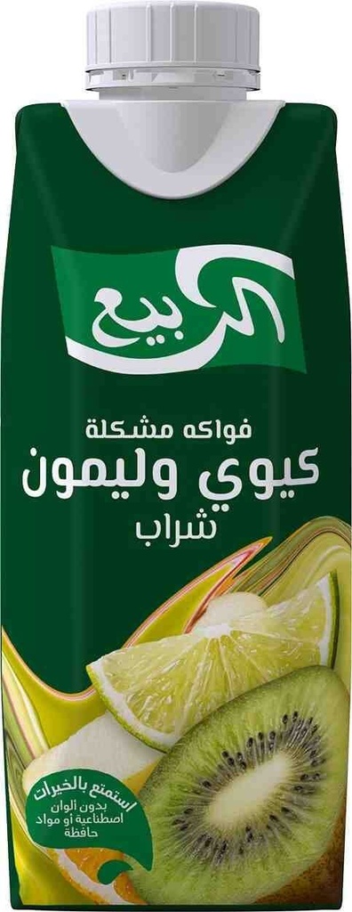 الربيع عصير ليمون وتفاح مع نعنع 330 مل
