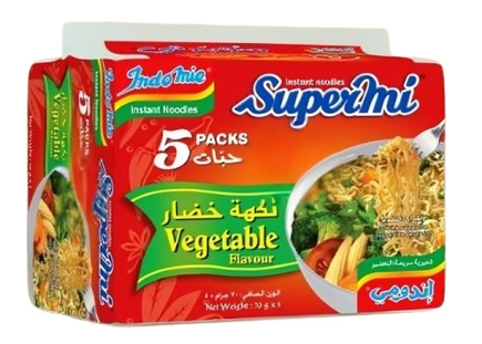 اندومي سوبر مي اكياس خضار 70 غم * 40