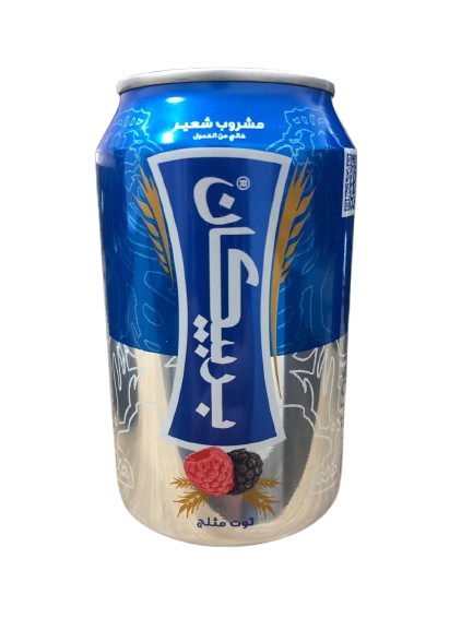 بربيكان توت مثلج علب 330 مل