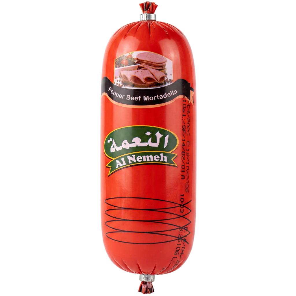 النعمة مرتديلا لحم بقري بالفلفل 400 غم *1