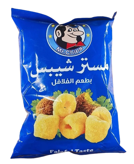 مستر شيبس بطعم الفلافل 60 غم*24