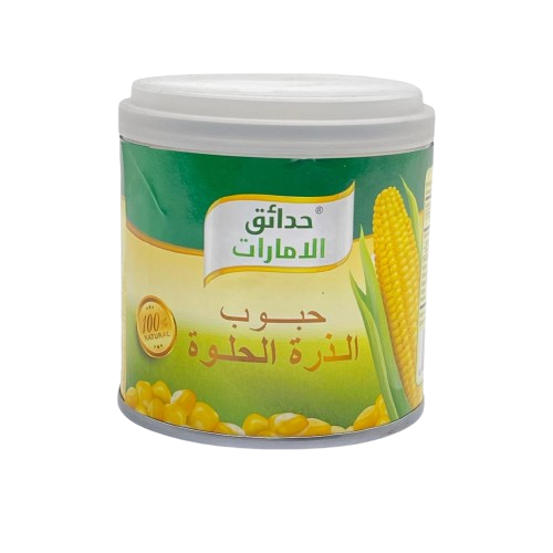 حدائق الامارات ذرة حلوة 140 غم بالحبة