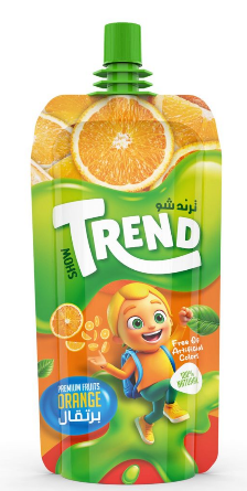 ترند شو عصير بنكهة البرتقال 150 مل