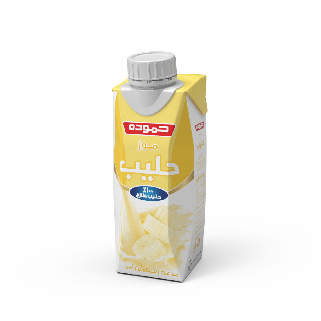 حموده مطعمات موز 250 مل * 24
