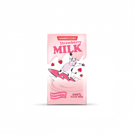 حموده مطعمات فراولة 125 مل * 24