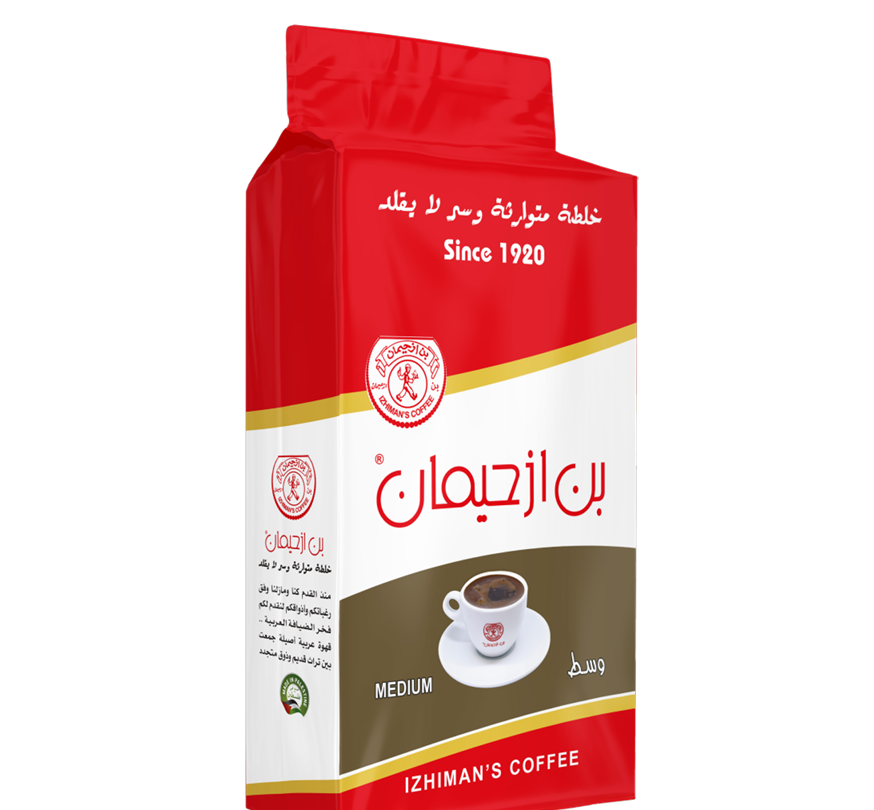 قهوة بن ازحيمان 250غم وسط.