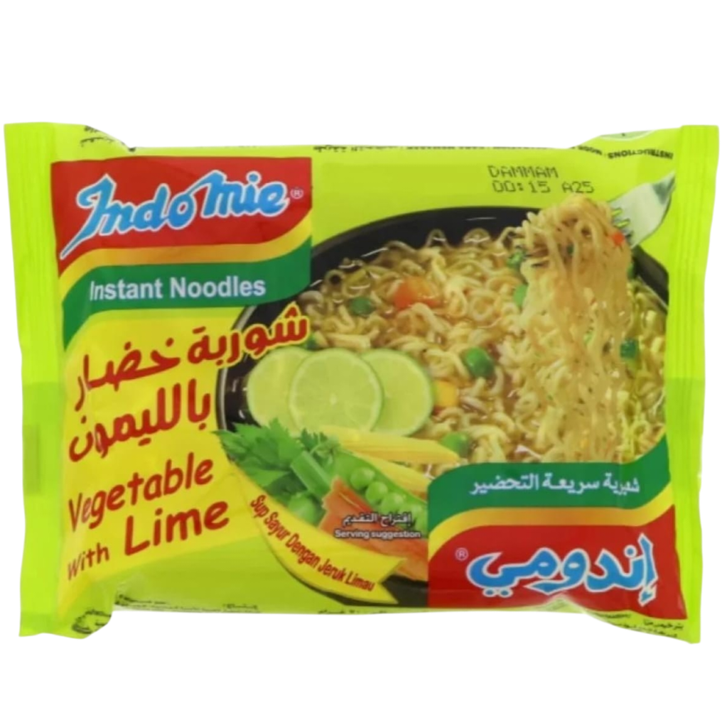 اندومي اكياس خضار مع ليمون 70*40 غم 