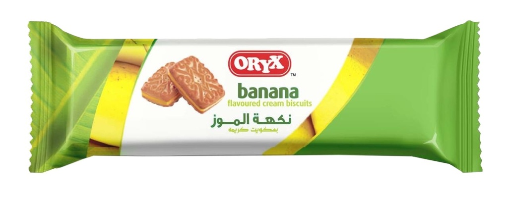 اوركس بسكويت بنكهة الموز 76 غم 