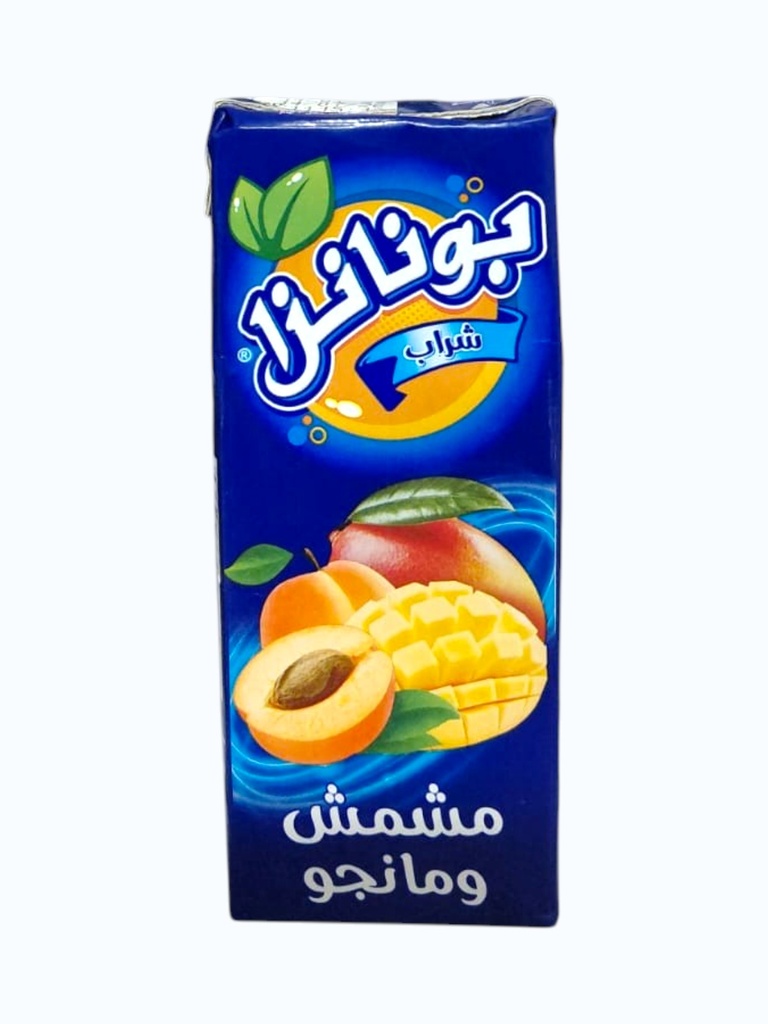 بونانزا مشمش و مانجو  200 مل * 36