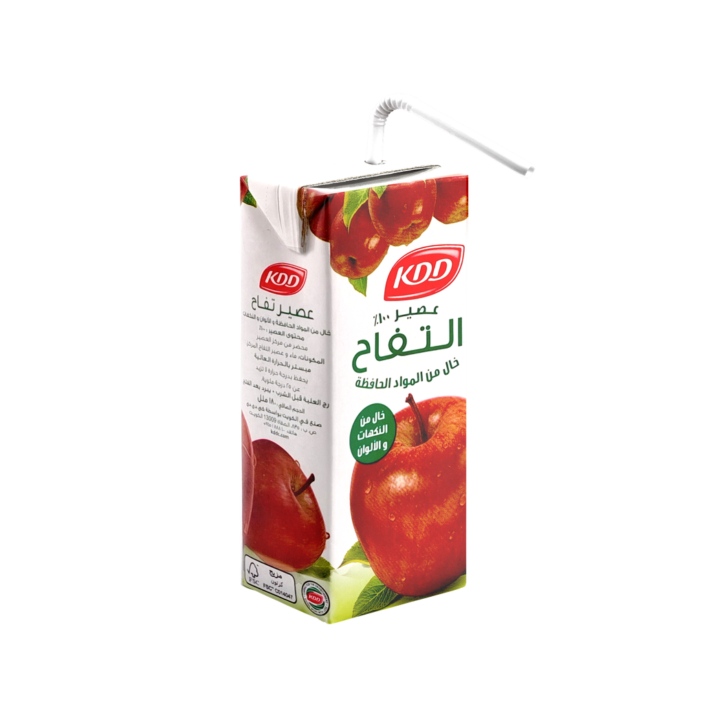 كي دي دي عصير تفاح 125مل